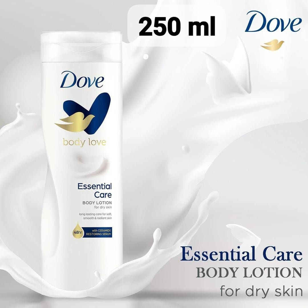 Dove Nourishment Essential / Intense Care Body Lotion For Very Dry Skin (250ml) View Gallery - Pakistan