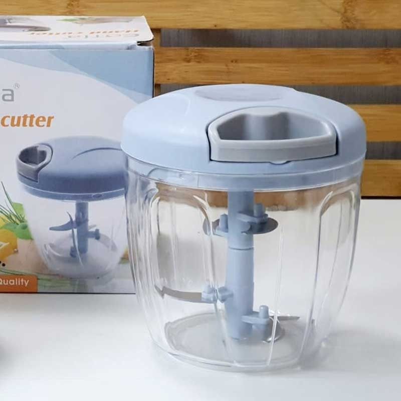 Hand Pulled Multipurpose Chopper &amp; Cutter | Rope Pulled Chopper Multifunctional Meat Grinder, Vegetable Cutter (Random Color) View Gallery - Pakistan