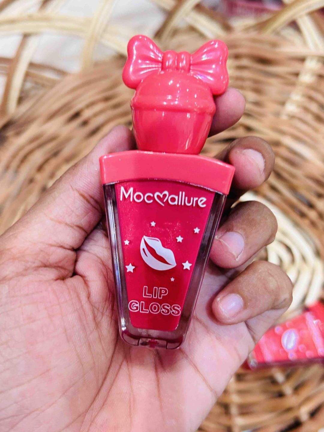 Pack Of 6  Mocallure  Bow Style Cute Lipgloss High Pigment Lipgloss (Random Color) View Gallery - Pakistan