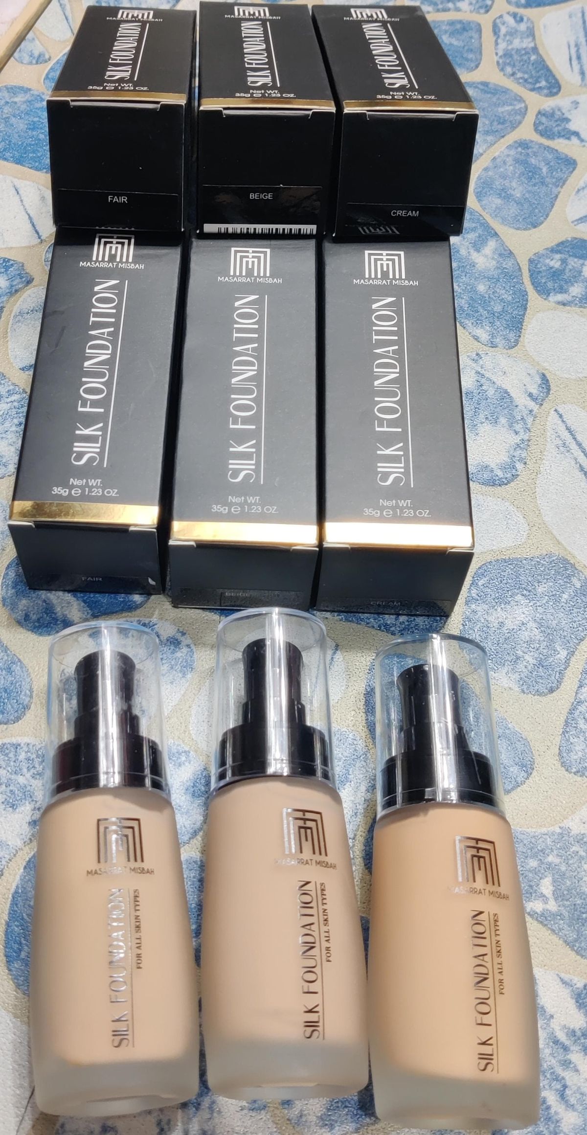 Masarrat Misbah Cream Silk Foundation Shine and Moisturize 35ml View Gallery - Pakistan