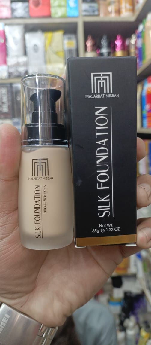 Masarrat Misbah Cream Silk Foundation Shine and Moisturize 35ml View Gallery - Pakistan