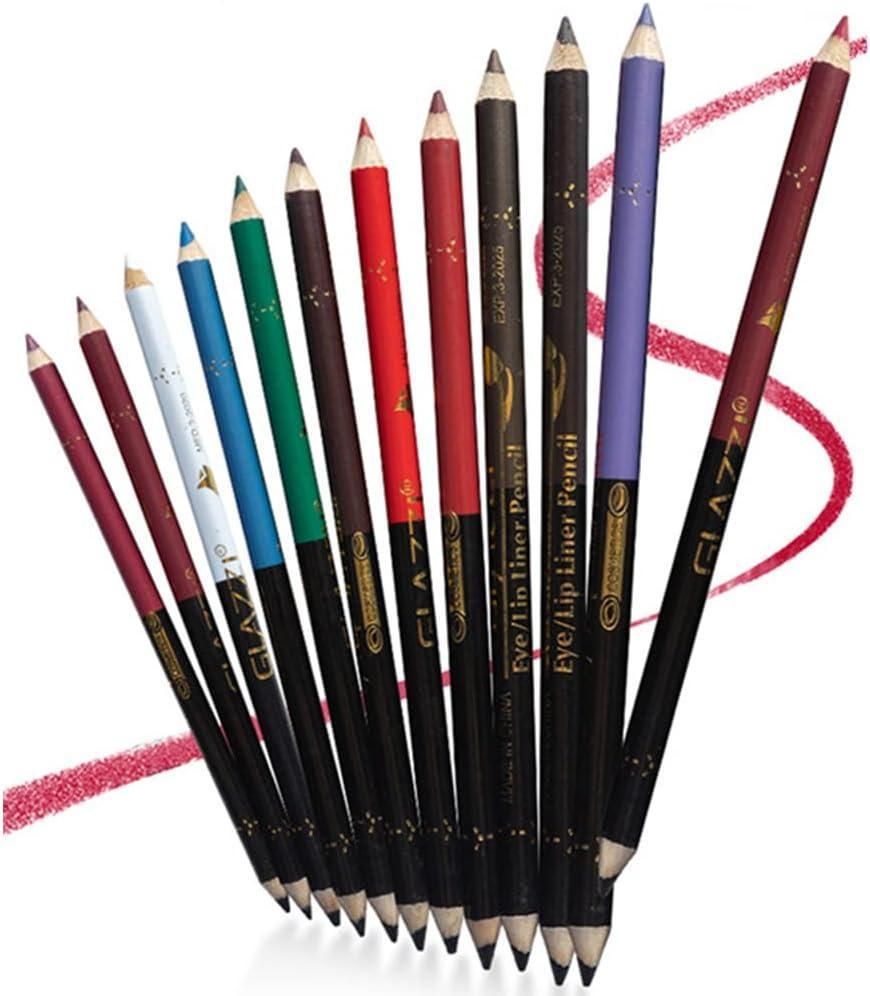 ( Pack of 12 )2 in 1 colors eye pencil multipurpose  Eye Pencil (Random color ) View Gallery - Pakistan