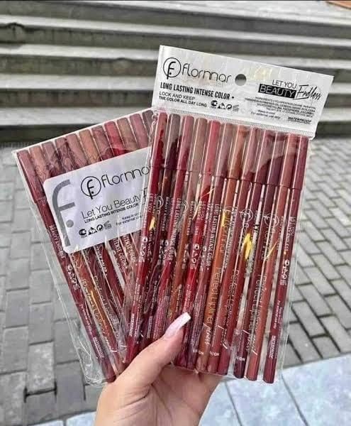 Flormar lip pencils shades of nude Color Multicolor Package Includes 6 x Lip Pencil(Random color) View Gallery - Pakistan