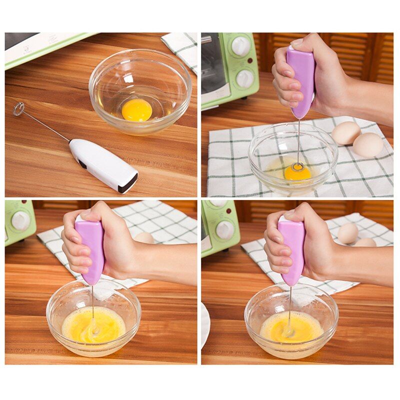 Multipurpose Electric Coffee Beater Handheld Mini Blenders Coffee Mixer Milk Foamer Portable Egg Whisk (random color) View Gallery - Pakistan