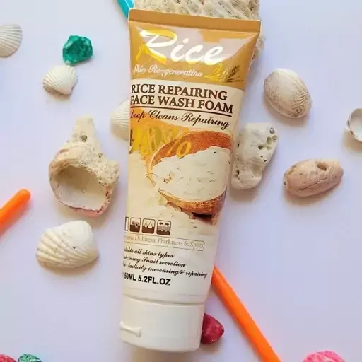 Yardlie Professional Rice Repairing Face Wash Foam 150ml Professional Rice Repairing Face Wash Foam with Kojic Acid View Gallery - Pakistan