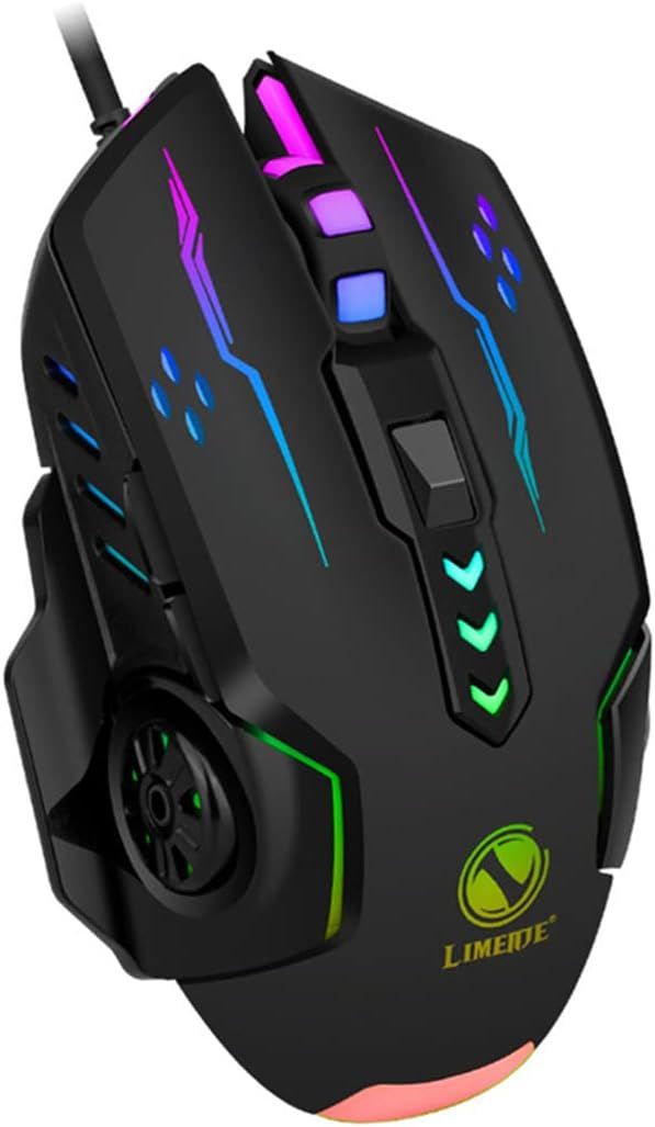 Gaming Glowing Mouse Backlit E-sports Colorful LED Light Mouse For Laptop PC Computer Gamer View Gallery - Pakistan