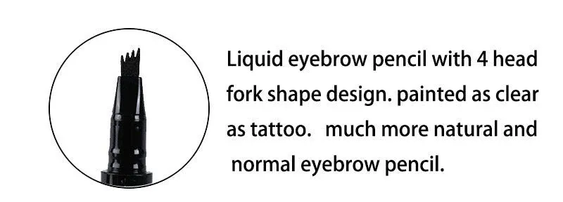 MISS ROSE Liquid Waterproof Eyebrow Pen (0.3 brown color) View Gallery - Pakistan