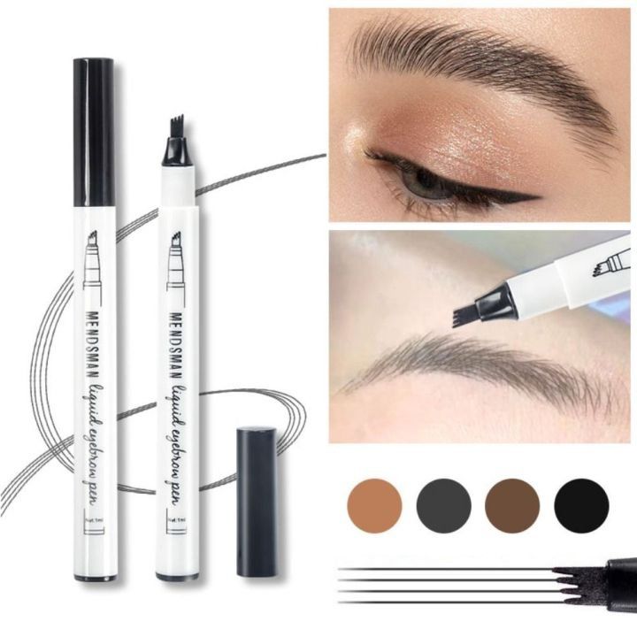 Eyebrow Pencil Tint  Tip Brow Tattoo Pen Paint Makeup Eyebrows Waterproof Cosmetic Eyebrow View Gallery - Pakistan