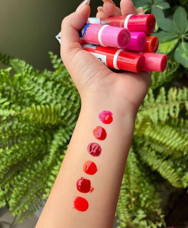 Pack Of 6 High Pigmented Lip Gloss Lipstick Tattoo Peel Off Durable Waterproof Tattoo Lip Gloss Easy Peel Off Lip Gloss View Gallery - Pakistan