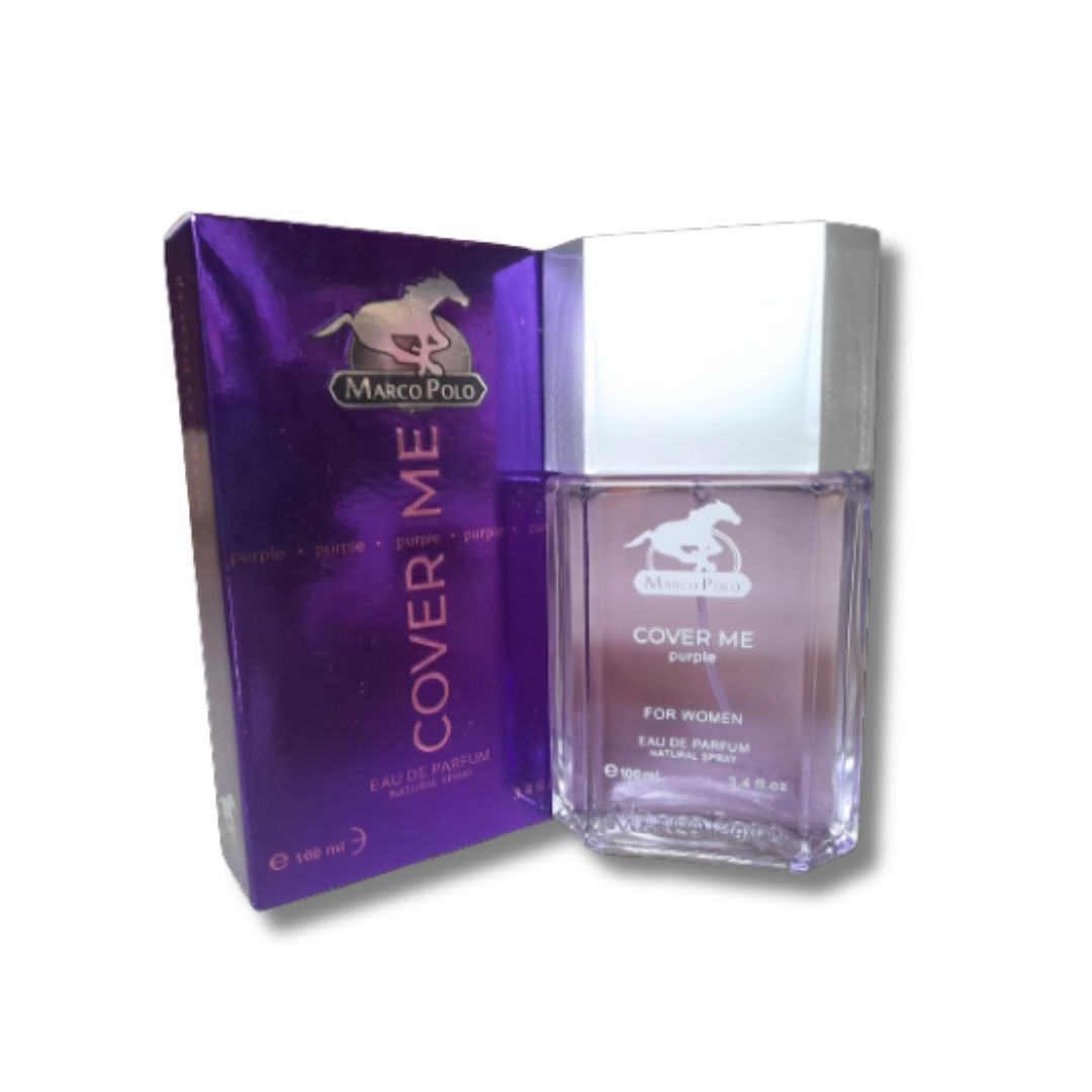 MARCO POLO Cover Me Purple Fragrance Perfume for women - Eau de Parfum Natural Spray, 100ml (3.4 fl.oz.) Specially for ladies View Gallery - Pakistan