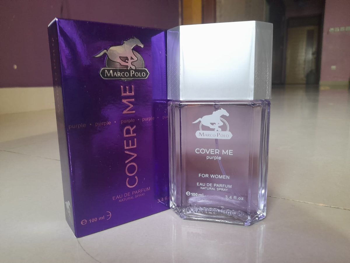 MARCO POLO Cover Me Purple Fragrance Perfume for women - Eau de Parfum Natural Spray, 100ml (3.4 fl.oz.) Specially for ladies View Gallery - Pakistan