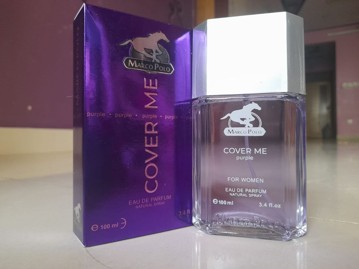 MARCO POLO Cover Me Purple Fragrance Perfume for women - Eau de Parfum Natural Spray, 100ml (3.4 fl.oz.) Specially for ladies View Gallery - Pakistan