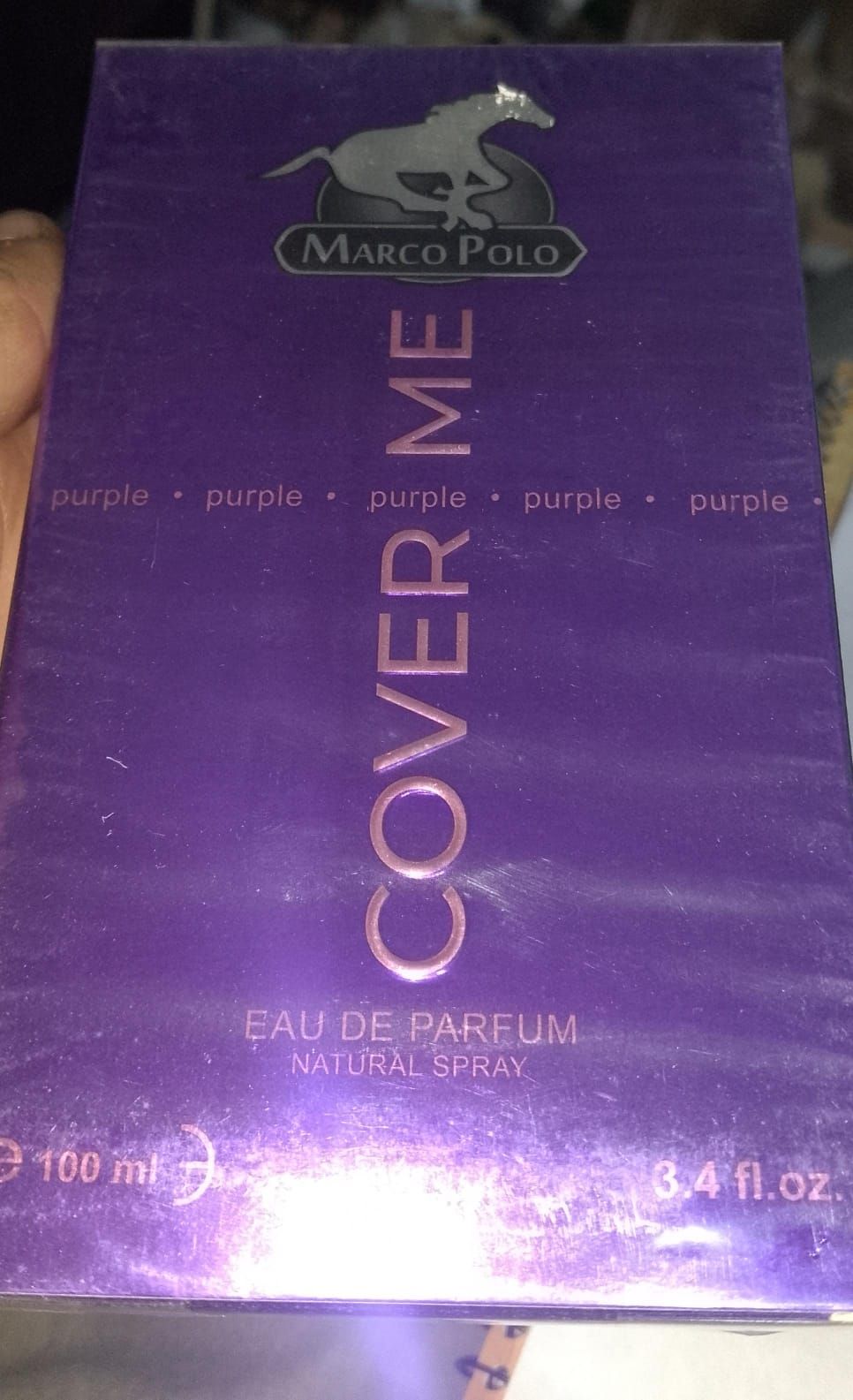 MARCO POLO Cover Me Purple Fragrance Perfume for women - Eau de Parfum Natural Spray, 100ml (3.4 fl.oz.) Specially for ladies View Gallery - Pakistan