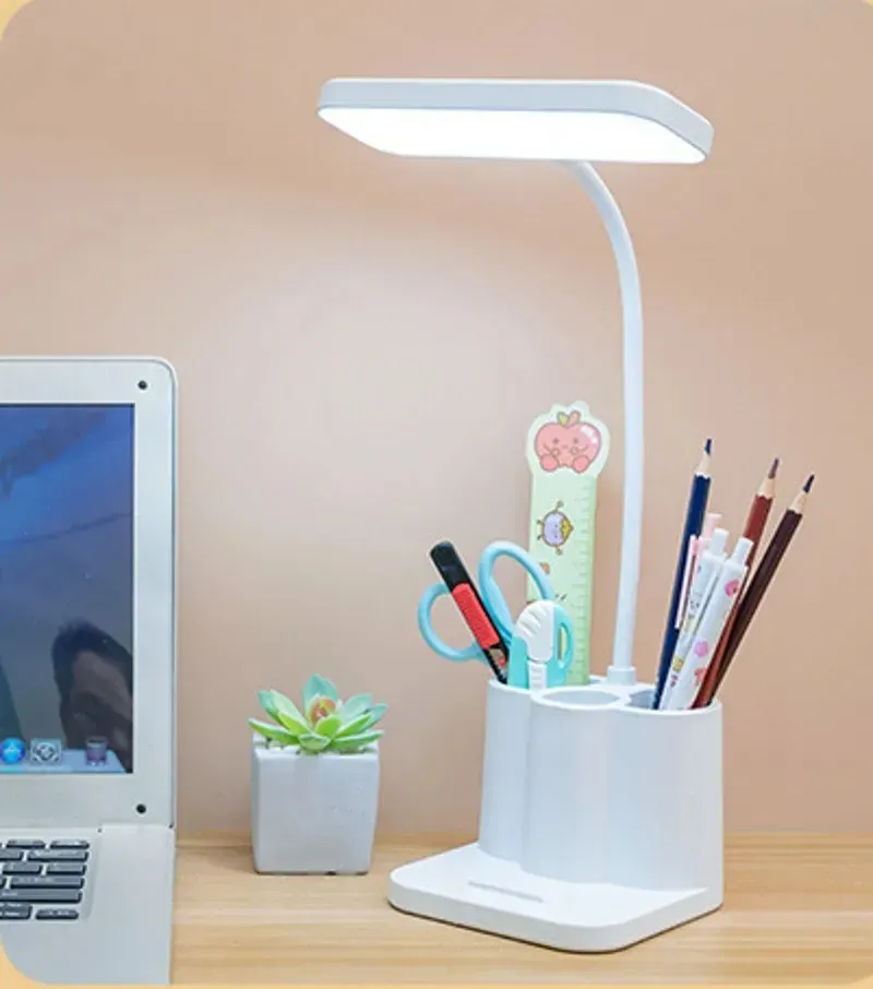 LED Learning Dormitory Bedroom Bedside Reading Night Light Table Lamp (qp-2209-B) View Gallery - Pakistan