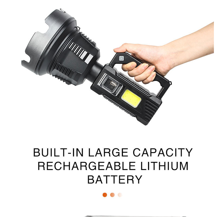 CB T-200 Сова USB Rechargeable Portable Torch/Emergency Light /Compact and Versatile Lighting Solution View Gallery - Pakistan
