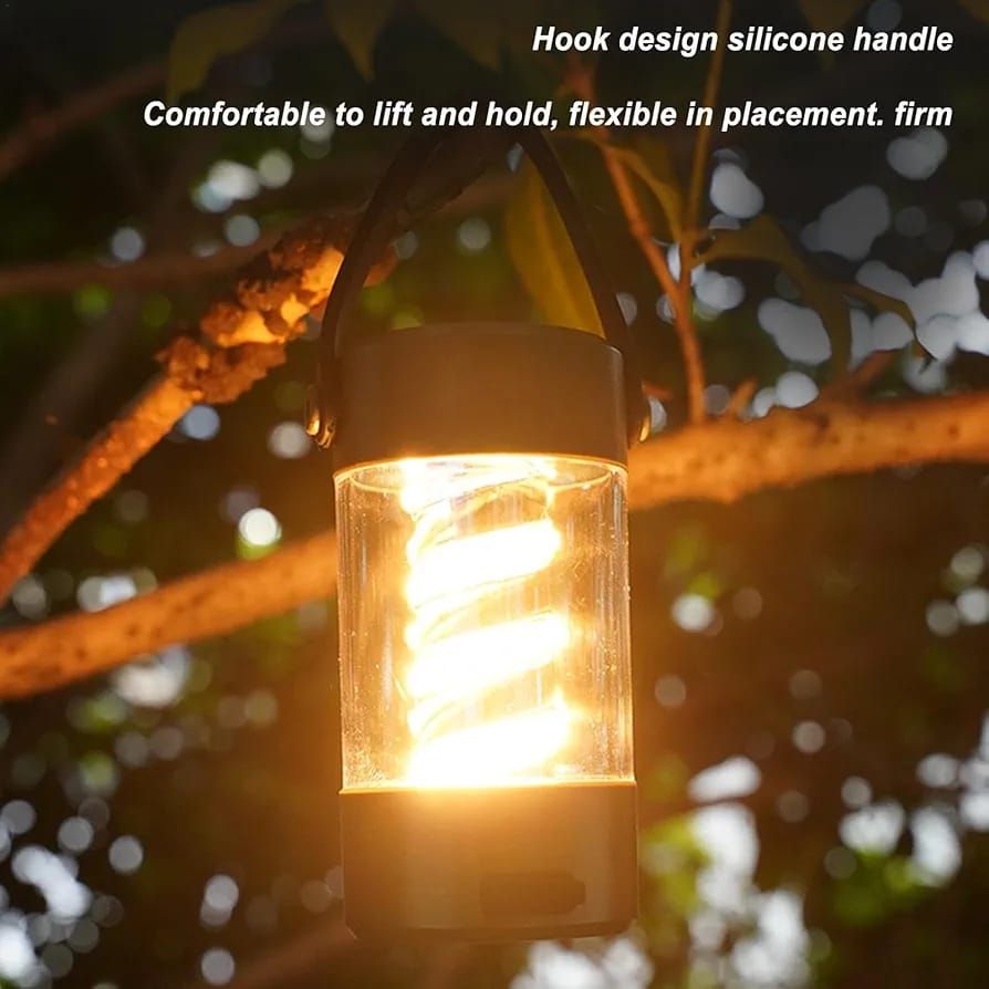 Wireless Speaker Lantern - Bluetoooth Camping RechargeableLight, Outdoor Stereo Lantern | Portable LED Lamp with Wireless Speaker, Waterproof Speaker with Built in Light for Camping Hiking Outdoors View Gallery - Pakistan