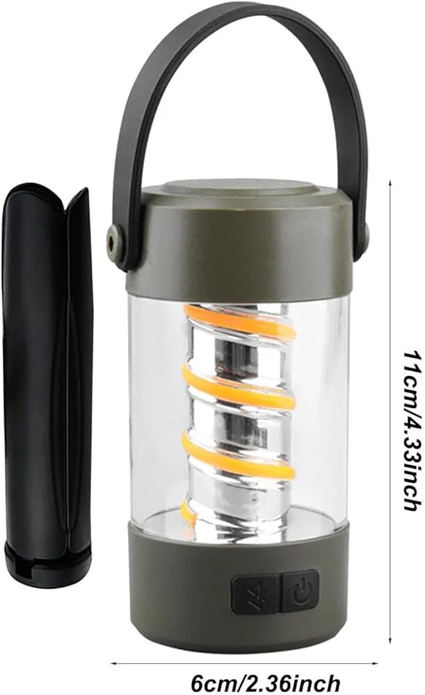 Wireless Speaker Lantern - Bluetoooth Camping RechargeableLight, Outdoor Stereo Lantern | Portable LED Lamp with Wireless Speaker, Waterproof Speaker with Built in Light for Camping Hiking Outdoors View Gallery - Pakistan