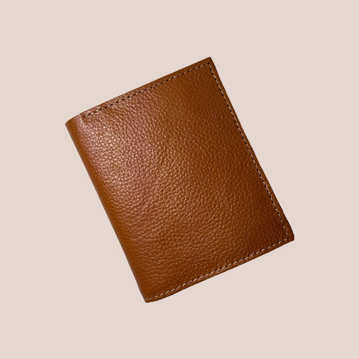 cow Leather texture Wallet Men Short Wallet Purse Small Vintage Wallets Card Holder ( brown )