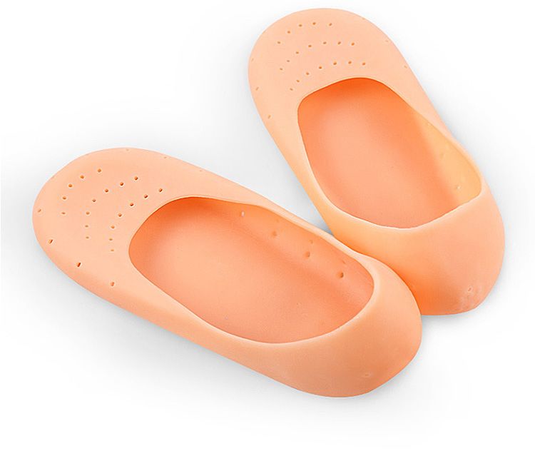 Full Heel Pain Anti Crack Silicone Set Anti Crack Full Length Socks – Pair View Gallery - Pakistan
