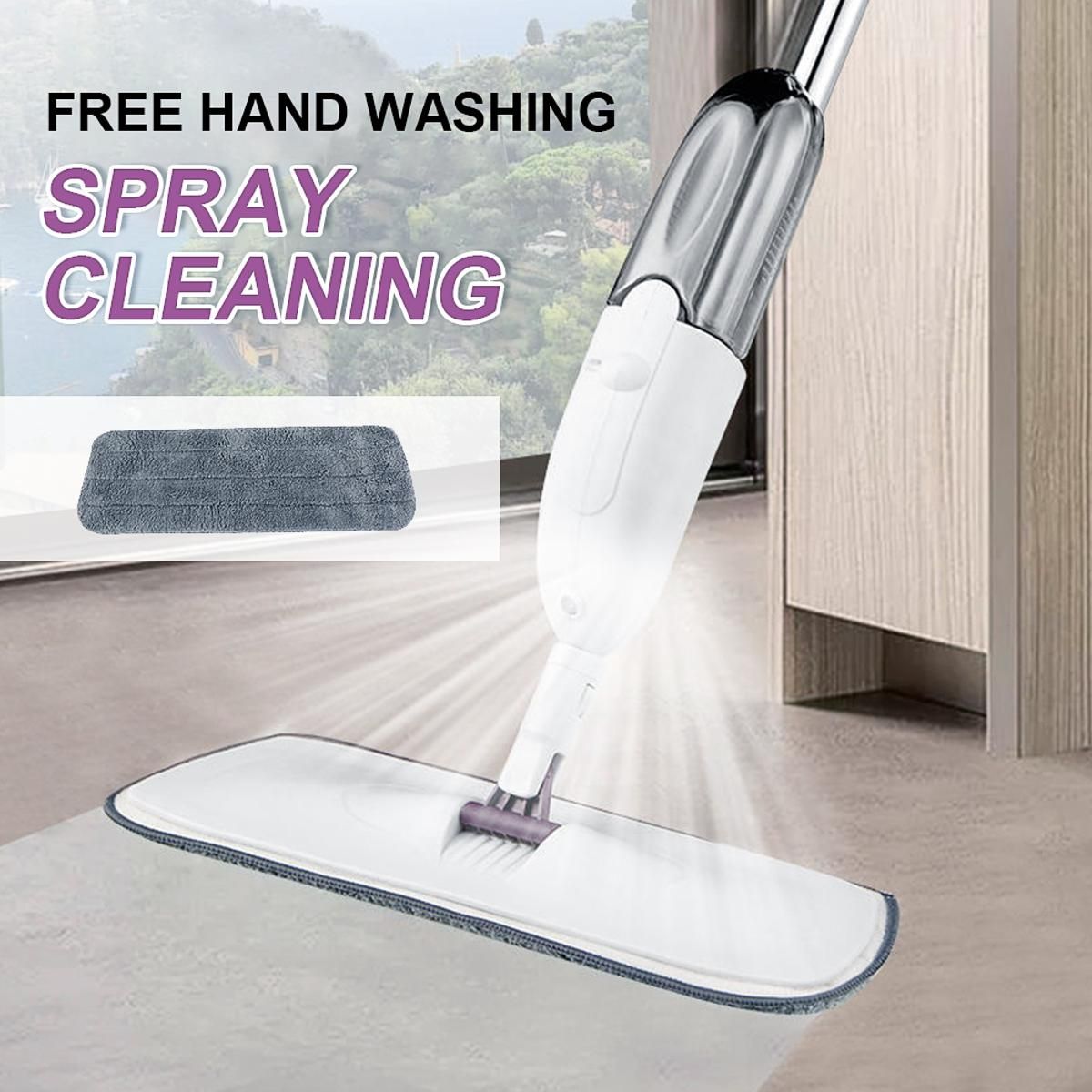 Healthy Spray Mop Flat Mop Floor Cleaner  hands-free flat mops