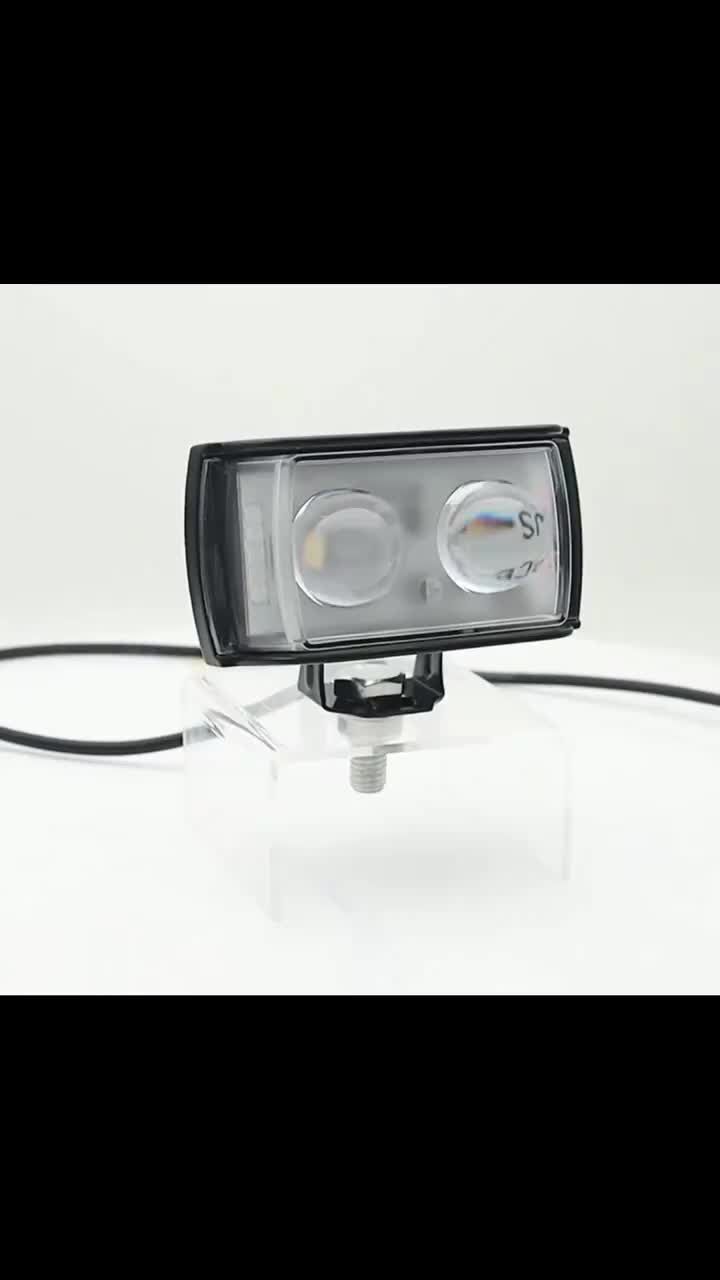 2 Lens Dolphin Projector LED Light for bikers and Cars (1 pc) View Gallery - Pakistan