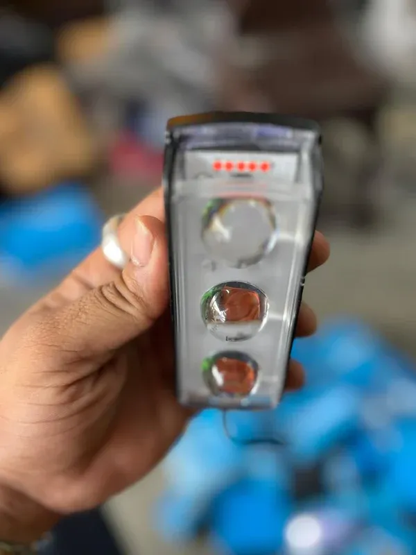 3 Lens Dolphin Projector LED Light for bikers and Cars (1 pc) View Gallery - Pakistan