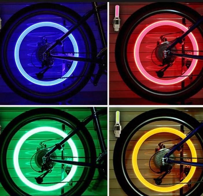 Wheel Light | Led neon light | Led sensor wheel light (2pcs) (Random Color) View Gallery - Pakistan