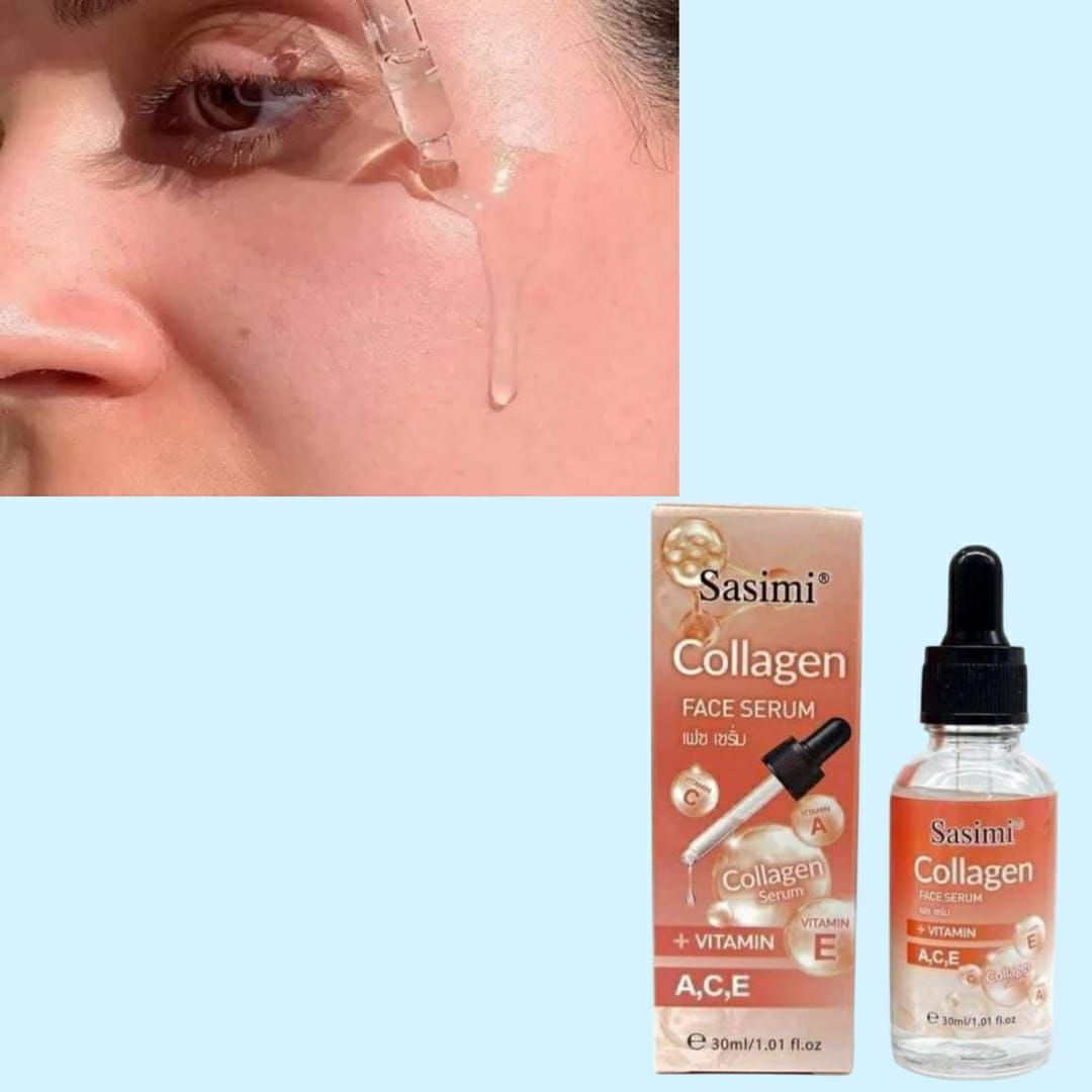 High Quality SASIMI Collagen And Vitamin E Face Serum - 30ml View Gallery - Pakistan