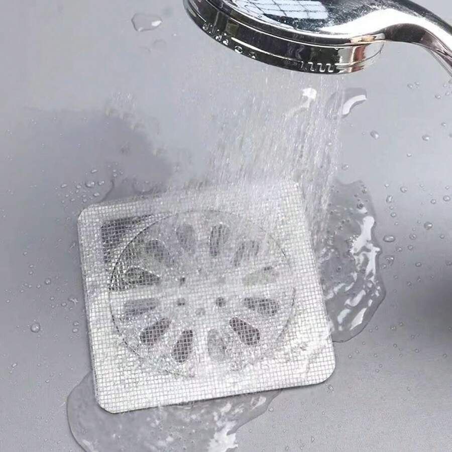 (pack Of 10) Multifunctional Net Sticker Drainer Net For Bathroom - Kitchen Etc | Window Screen Repair Patches For Door Window View Gallery - Pakistan