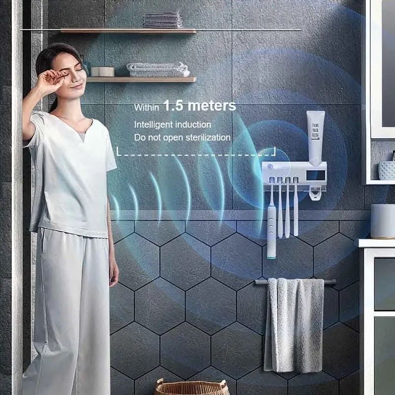 TOOTHPASTE DISPENSER WITH UV (random color) View Gallery - Pakistan