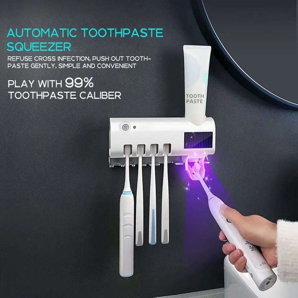 TOOTHPASTE DISPENSER WITH UV (random color) View Gallery - Pakistan