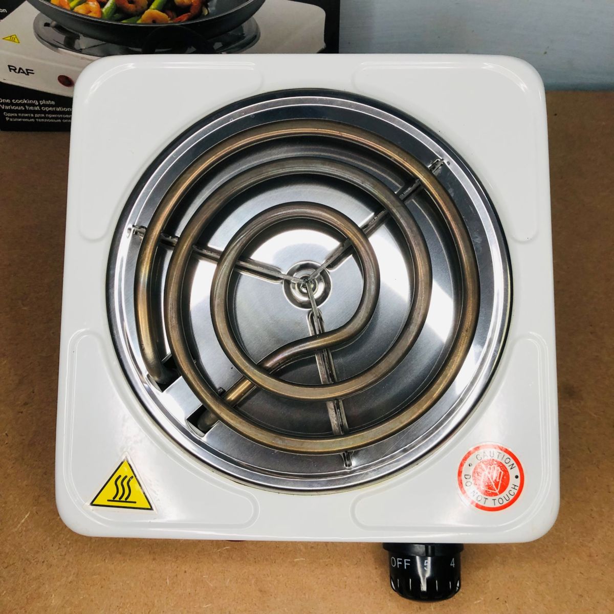 Electric Stove For Cooking - Hot Plate Heat Up In Just 2 mins - Easy to Clean - (random color ) View Gallery - Pakistan