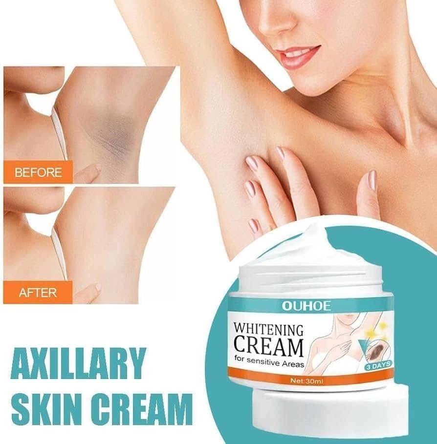 Sensitive Area Whitening Cream for Private Parts, Underarms, Inner Thighs, and Dark Spot Lightening(30ml) View Gallery - Pakistan