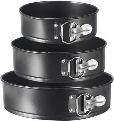 Set of 3 Nonstick Round Shape Cake Mould Cake Pan for Baking Cake at home View Gallery - Pakistan