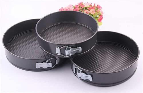 Set of 3 Nonstick Round Shape Cake Mould Cake Pan for Baking Cake at home View Gallery - Pakistan