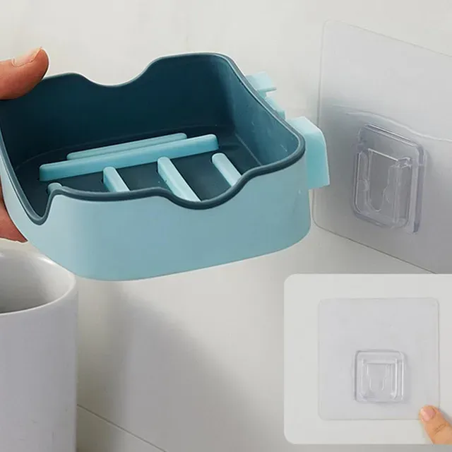 Wall Mounted Soap Dish Holder For Bathroom | Wall Mounted Soap Bar, Holder Rack For Shower Wall, Kitchen, Bathroom (Random Color) View Gallery - Pakistan