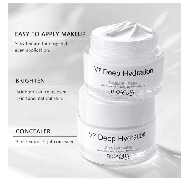 Bioaqua V7 Deep Hydration Moisturizing Cream 50g View Gallery - Pakistan