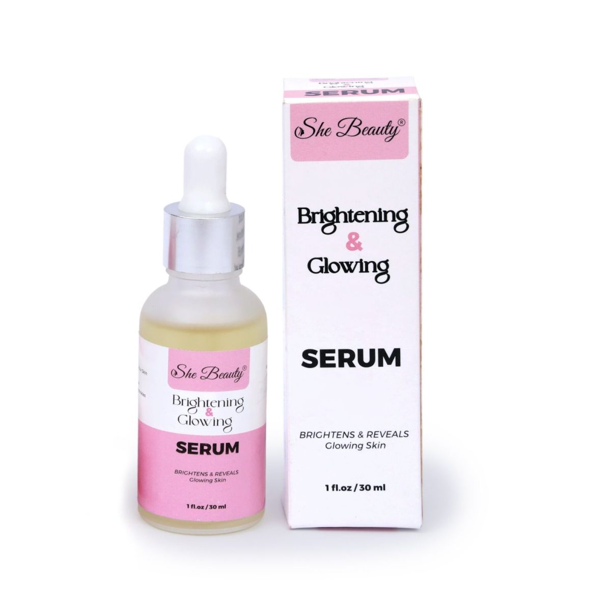 She Beauty Brightening &amp; Glowing Serum 30ml View Gallery - Pakistan