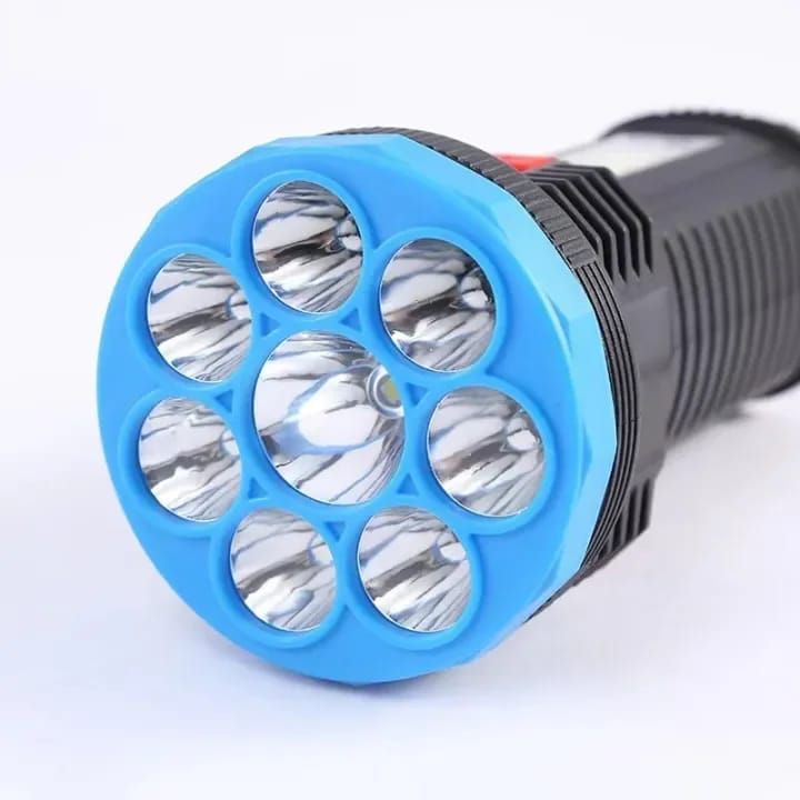 JX-1106C High Brightness Flashlight USB Charging w/ Cord Portable Lamp (random color) View Gallery - Pakistan