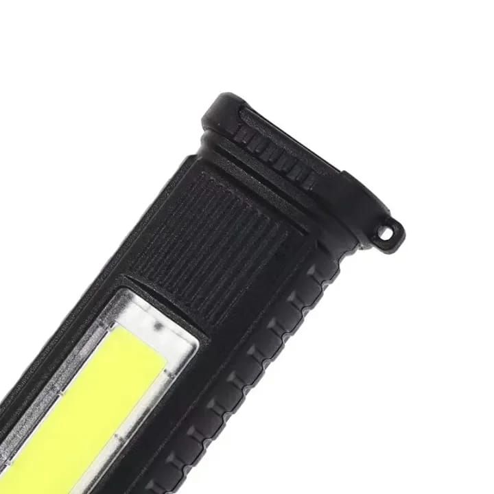 JX-1106C High Brightness Flashlight USB Charging w/ Cord Portable Lamp (random color) View Gallery - Pakistan