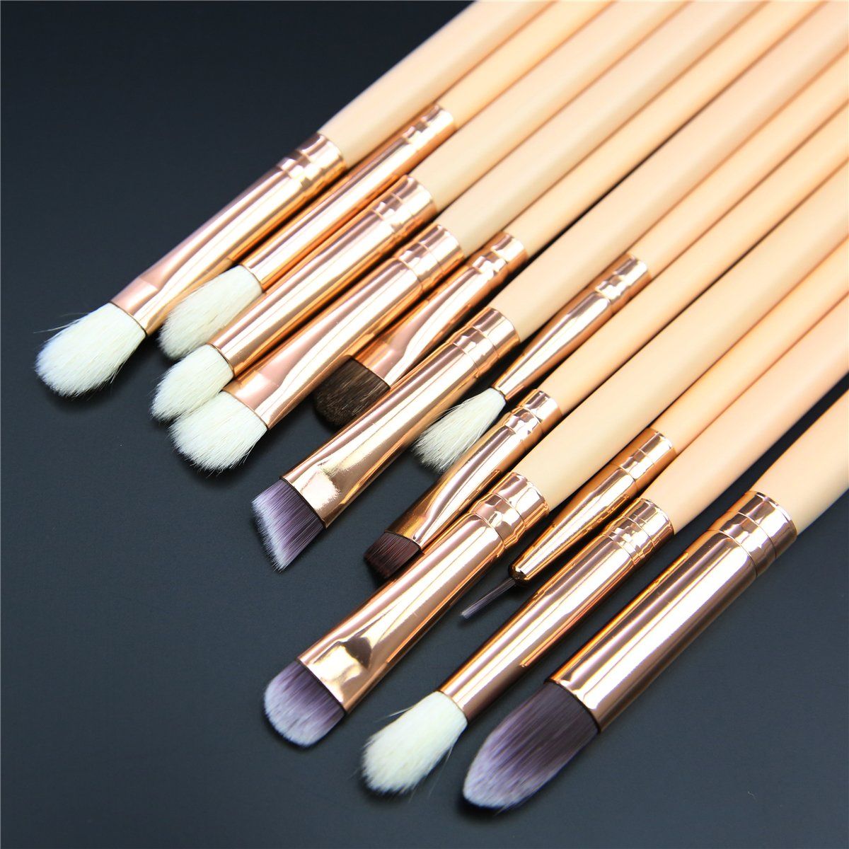 Make Up Eye Brushes Set, Lover Bar 15pcs Makeup Brush- with Travel Organizer  with pouch(random color) View Gallery - Pakistan
