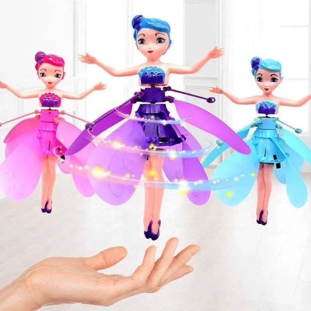 Magical Flying Fairy Doll,hand Sensor Control / Sky Dancers Flying Toy (random Color) View Gallery - Pakistan