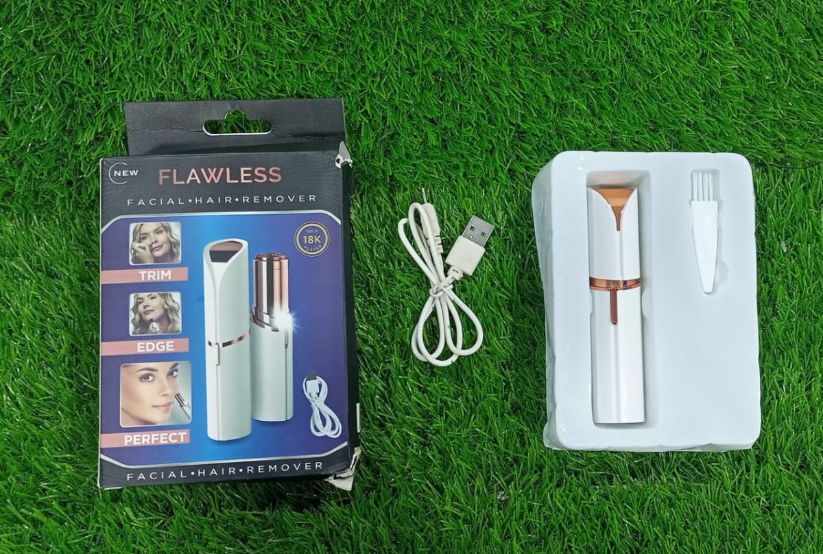 FLAWLESS Hair Removal CHARGEABLE 18K GOLD PLATED (usb Rechargeable) View Gallery - Pakistan