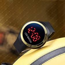 Digital LED Smart Round Shape Watch Round Colorful Ring LED Watch LED Digital Watch(Random color) View Gallery - Pakistan
