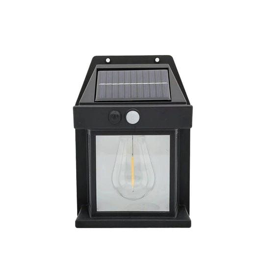 Solar Tungsten Filament Wall Lamp – Outdoor Intelligent Induction Light for Garden, Courtyard & Villa View Gallery - Pakistan