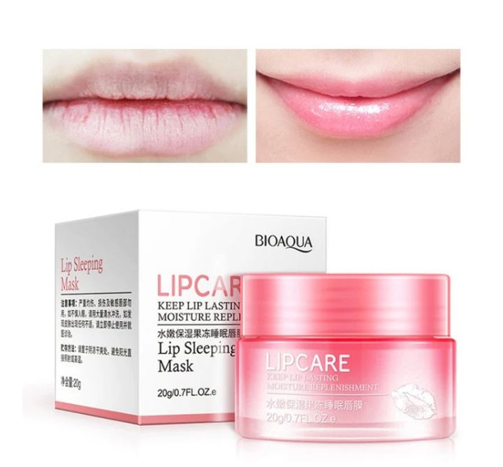 BIOAQUA Lip Care Jelly Lip Sleeping Mask - 20gm View Gallery - Pakistan
