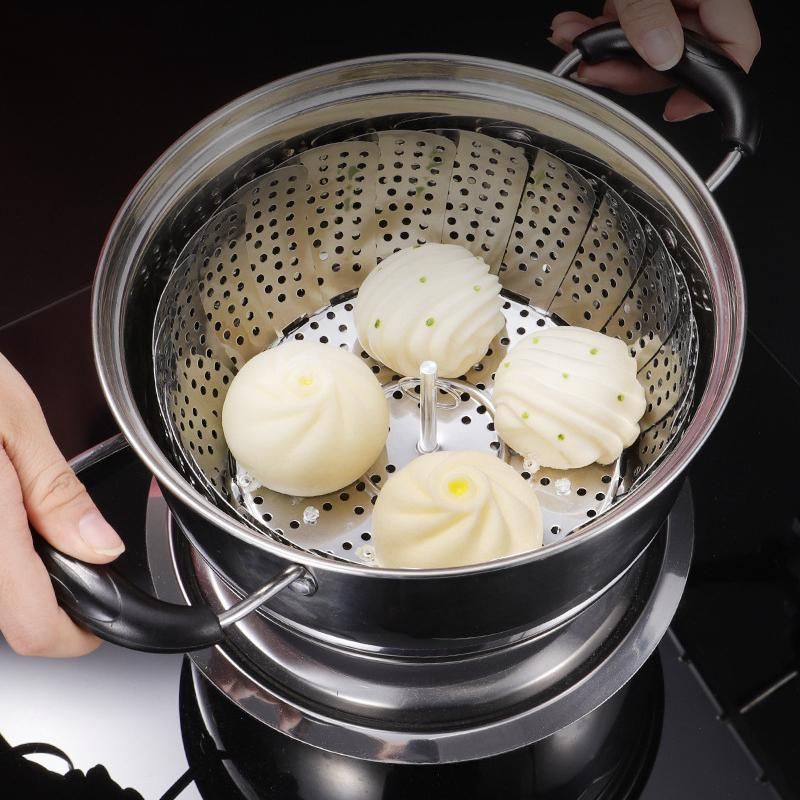 304 Stainless Steel Folding Steamer Tray Steam Rack Steam View Gallery - Pakistan
