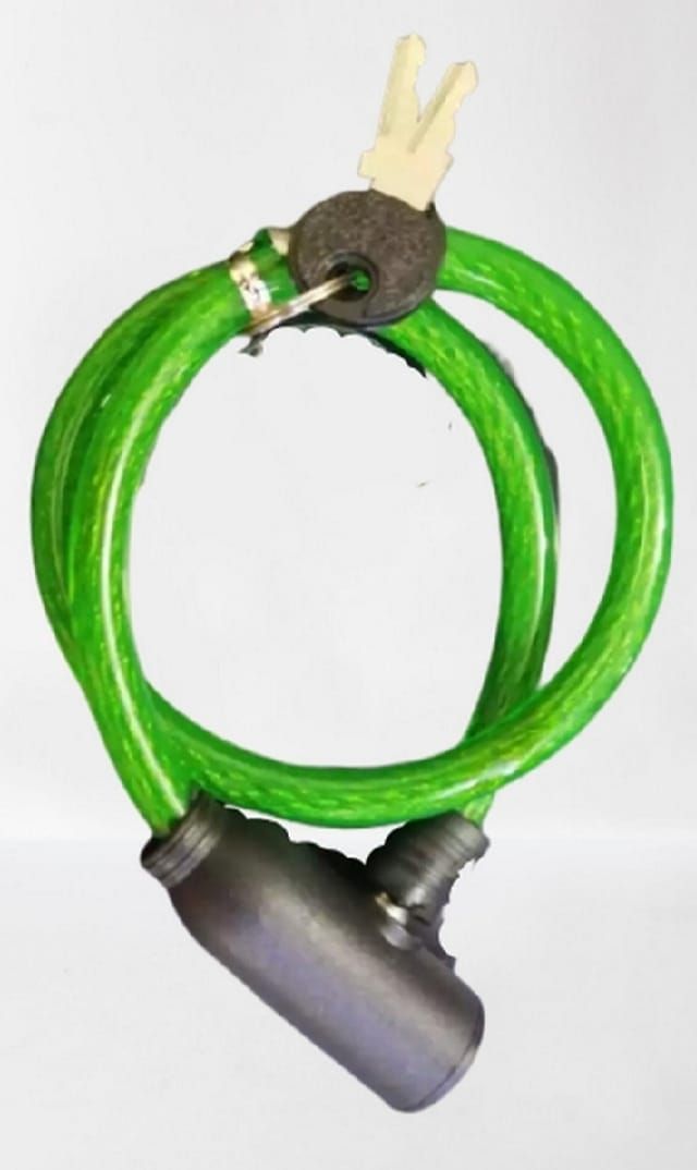 Cycle Safety Anti-Theft Steel Wire Lock Portable Security Lock With 2 Keys Cycle Lock View Gallery - Pakistan