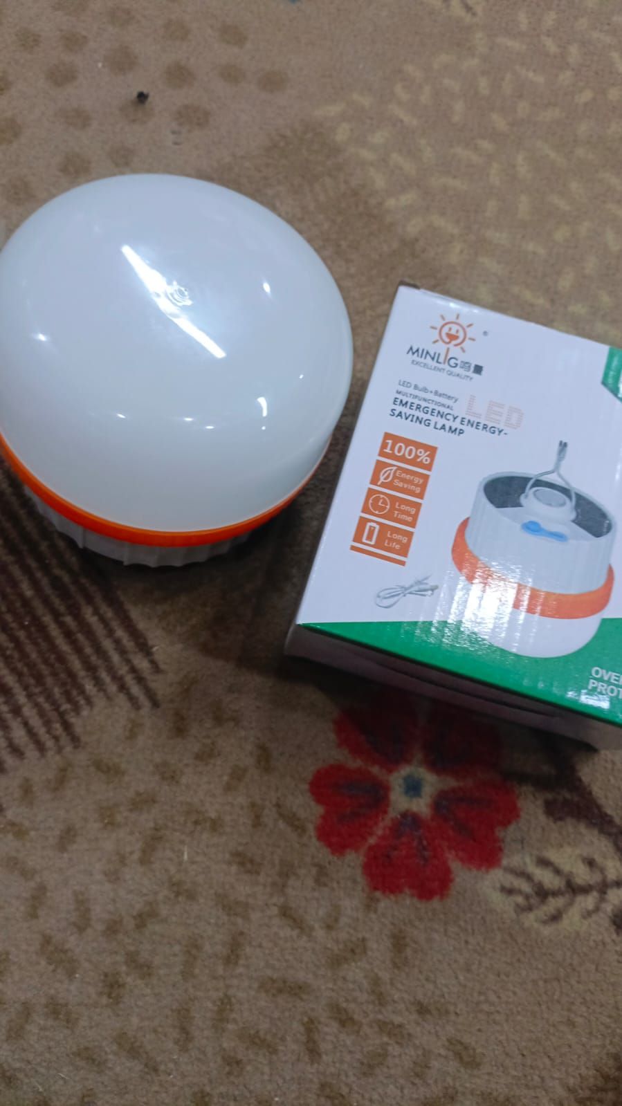 Multifunctional LED Bulb+Battery EMERGENCY ENERGY-SAVING LAMP 200W(ML-72S) View Gallery - Pakistan
