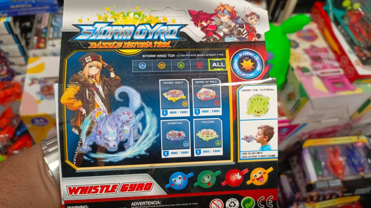 Storm Gyro Spinning Top Toy for kids View Gallery - Pakistan